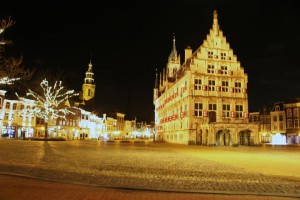 The Town centre in Gouda - Stadhuis