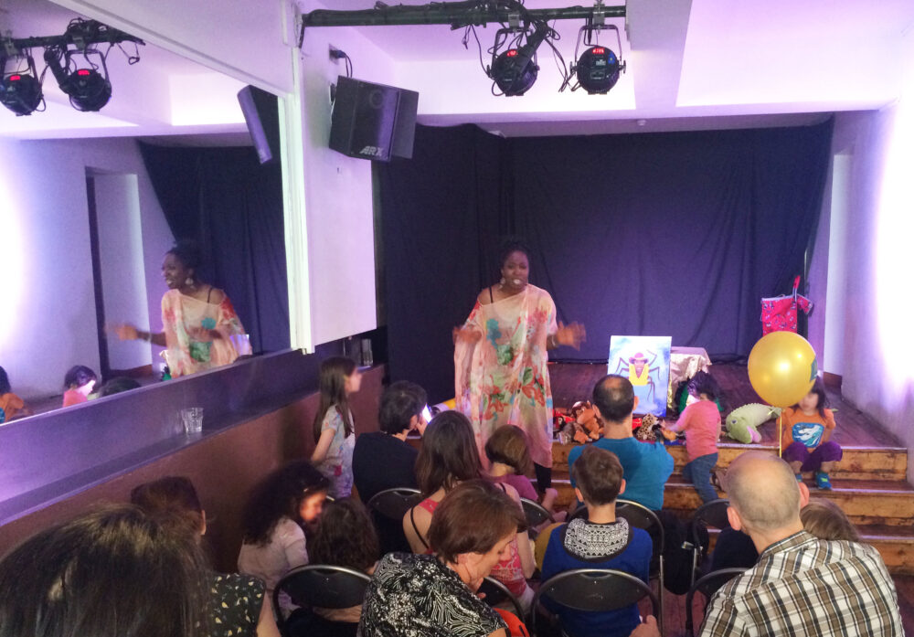 Wendy Shearer storytelling for Crouch End Festival - Guyanese folklore