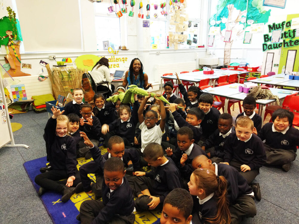 Wendy Shearer at Mitchell Brook Primary School