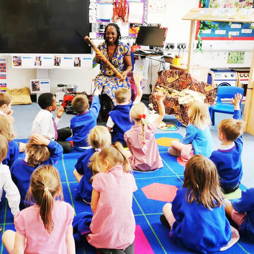 Wendy Shearer Storytelling at Harris Primary Academy