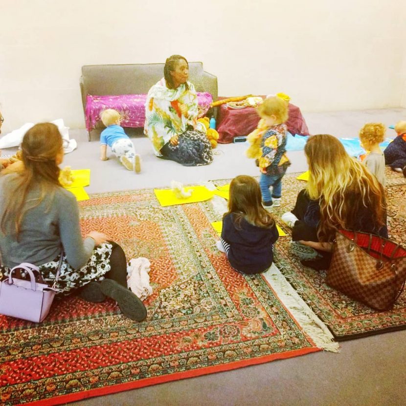 Under 5 year olds storytelling with Wendy Shearer - British Museum