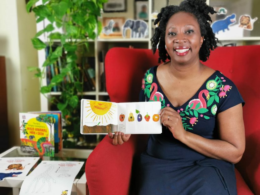 Wendy Shearer - reading from The Very Hungry Caterpillar's Wild Animal Hide and Seek