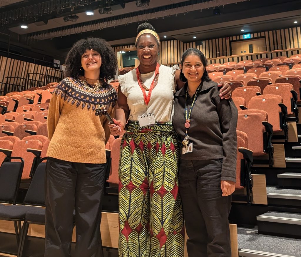 Wendy Shearer giving an Assembly Talk