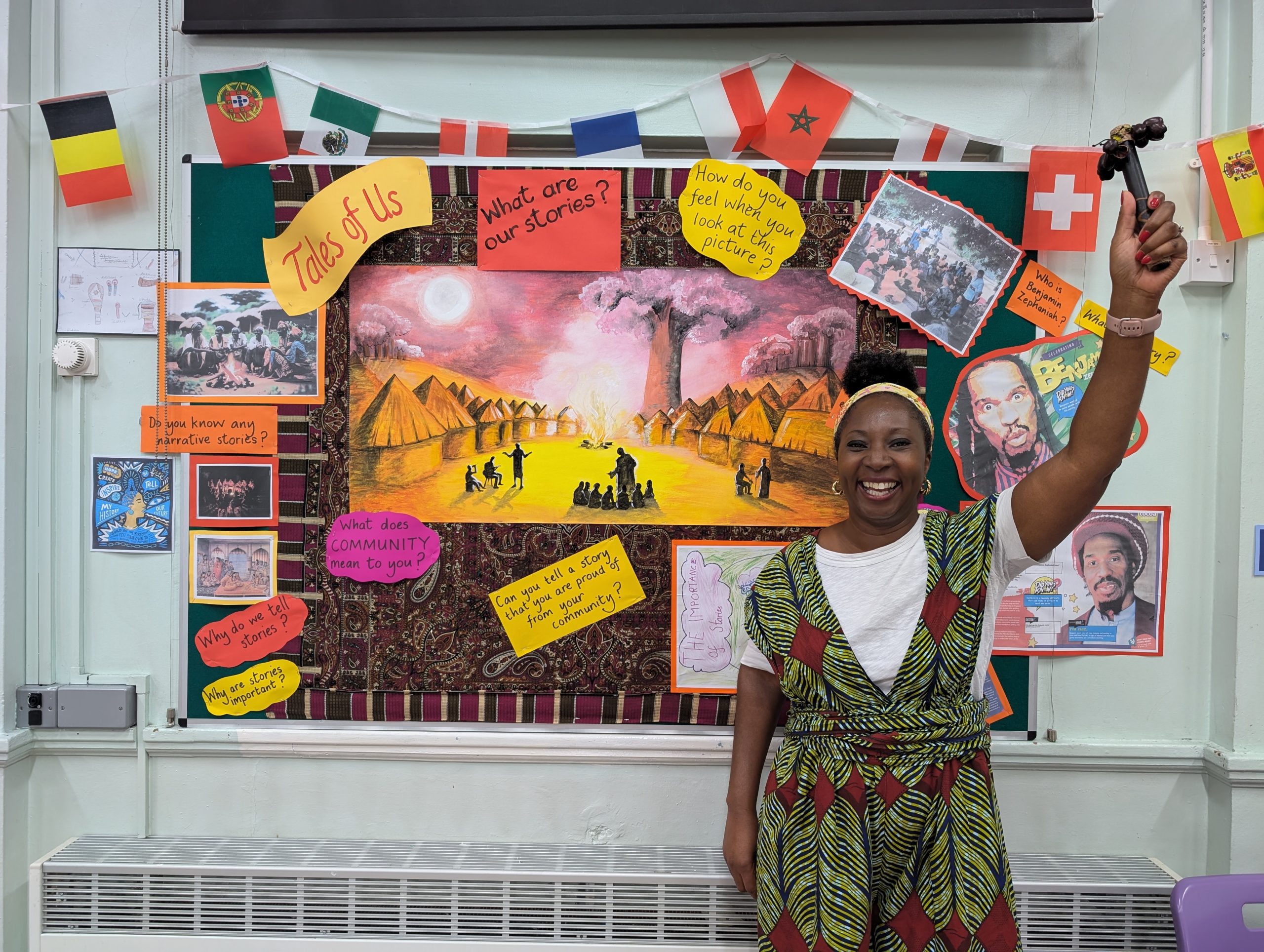 Black HIstory Month Storytelling at Marsh Green School