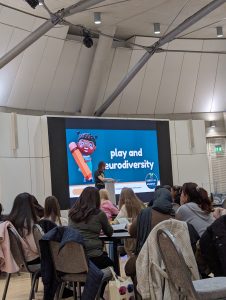 Kerry Murphy giving a Key Note speech