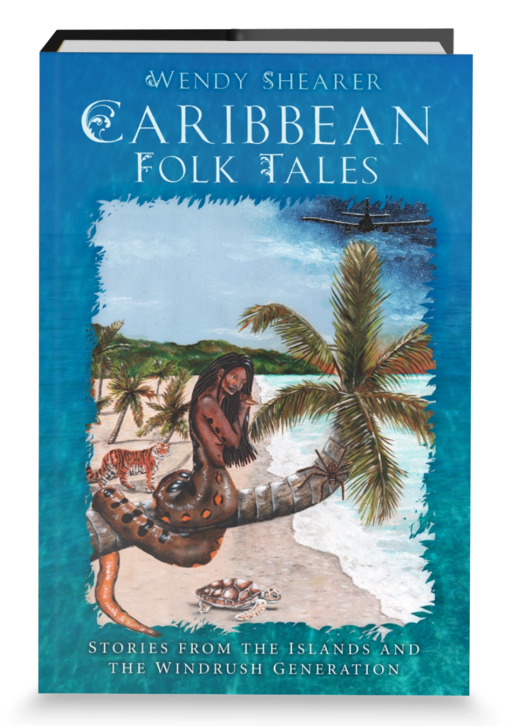 Book Cover of Caribbean Folktales by Wendy Shearer