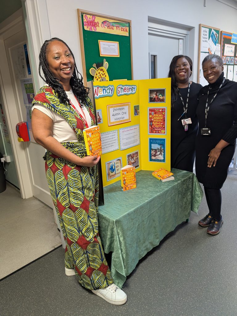 Wendy Sherer and Teachers at Manor Primary School