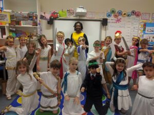 Pupil's with Wendy Shearer