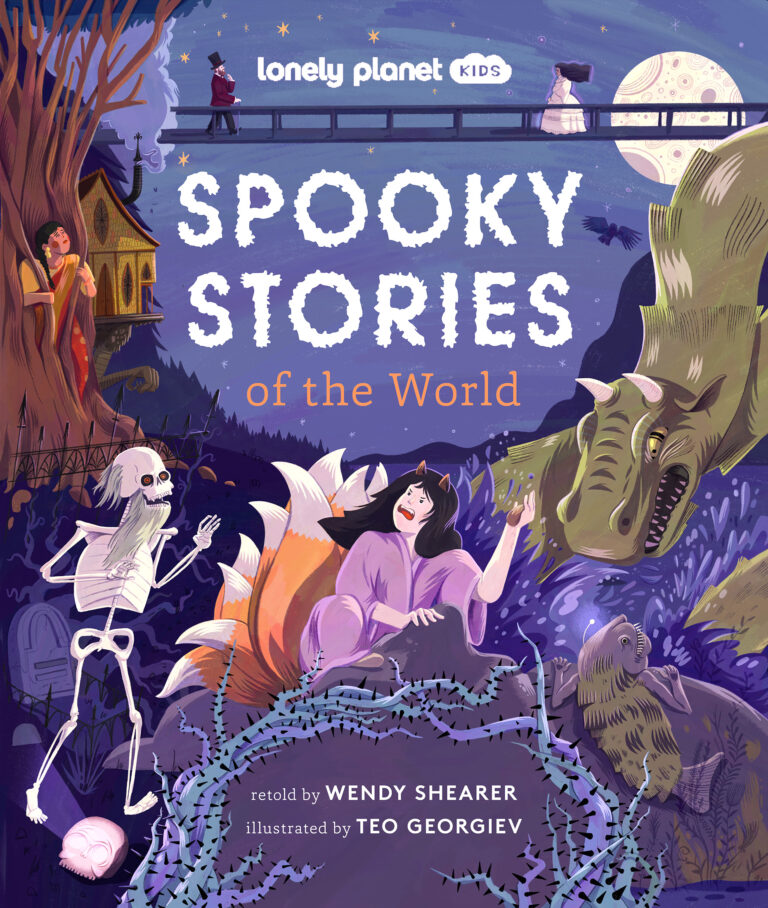 Book Cover - Spooky Stories of the World by Wendy Shearer