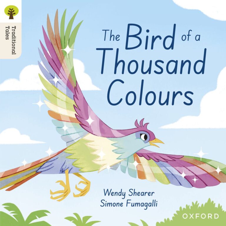 Book Cover - The Bird of A Thousand Colours by Wendy Shearer